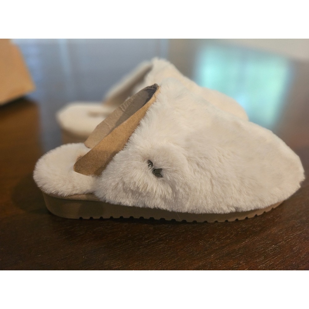 Koolaburra by UGG Pomi Slippers, Beige, US 5 New In Box - Picture 3 of 8